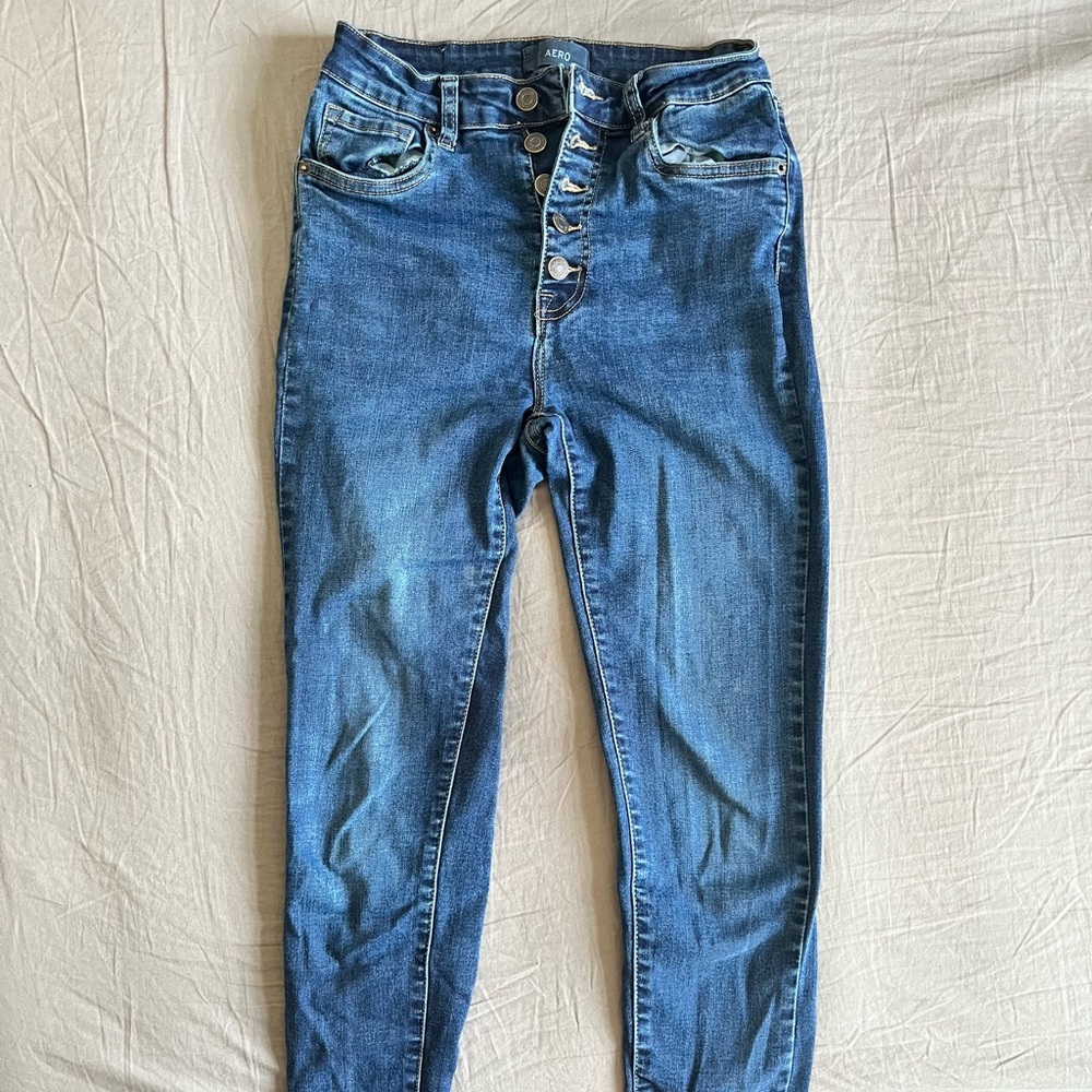 Aero super high rise jeggings